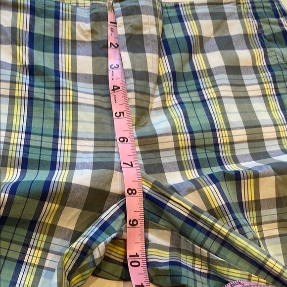 American Eagle Outfitters Vintage Plaid Cropped Culotte Capri Pants, Size 6 - Picture 10 of 12